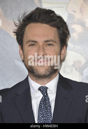 Film Premiere Fist Fight  Featuring: Charlie Day Where: Los Angeles, California, United States When: 14 Feb 2017 Stock Photo