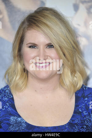 Film Premiere Fist Fight  Featuring: Jillian Bell Where: Los Angeles, California, United States When: 14 Feb 2017 Stock Photo