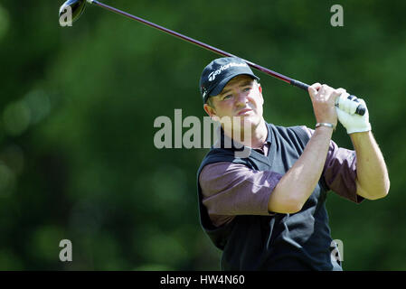 PETER BAKER ENGLAND WENTWORTH CLUB VIRGINIA WATER SURREY 25 May 2003 Stock Photo