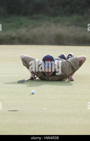 MICHAEL SKELTON GB & IRELAND WALKER CUP GANTON GOLF CLUB NORTH YORKSHIRE 07 September 2003 Stock Photo