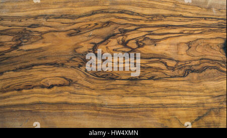 Old olive wood slab texture Stock Photo