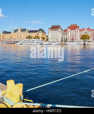 A rope and blue sky, Sweden Stock Photo - Alamy