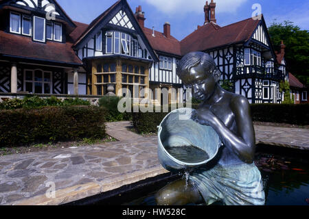 Petwood Hotel.  home of the legendary RAF 617 “Dambusters” Squadron in World War Two. Woodhall Spa. Lincolnshire. England. Stock Photo