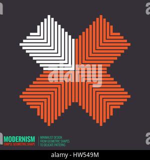 Minimalistic Geometric Design Stock Vector