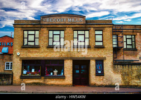 Gregory Mills, home of Vanners Silk weaving company, Sudbury, Suffolk, UK Stock Photo