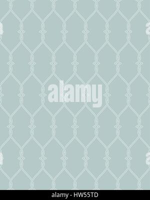 Seamless pattern. Abstract background. Modern stylish texture. Repeating elegant geometrical ornament with intersecting hexagons and rhombus in nodes. Stock Vector