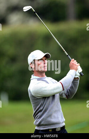 RICHARD S JOHNSON SWEDEN THE BELFRY SUTTON COLDFIELD BIRMINGHAM 09 May 2002 Stock Photo