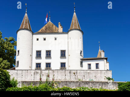Nyon Castle, Nyon, Switzerland Stock Photo