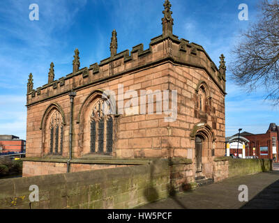 Chapel of Our Lady on Rotherham Bridge over the River Don Rotherham South Yorkshire England Stock Photo