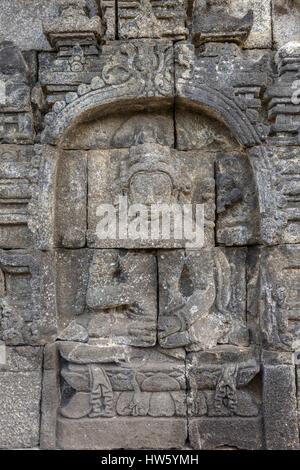 Indonesia, Java island, Borobudur, listed as World Heritage Site by ...