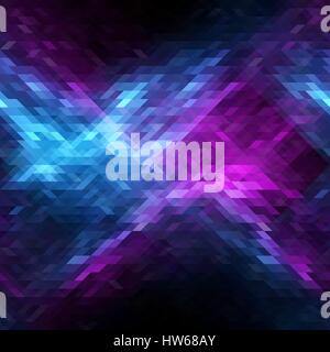 Bright abstract background of overlapping squares with space for your text, vector illustration. Stock Vector