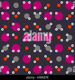 Decorative seamless simple pattern Stock Vector