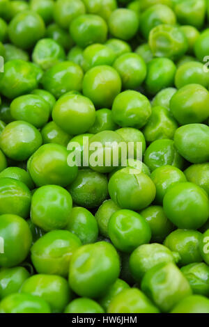 Frozen pea peas background. Stock Photo