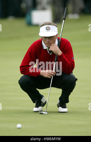 BERNHARD LANGER RYDER CUP 02 THE BELFRY THE BELFRY SUTTON COLDFIELD BIRMINGHAM ENGLAND 27 September 2002 Stock Photo