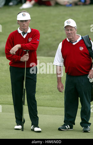 BERNHARD LANGER RYDER CUP 02 THE BELFRY THE BELFRY SUTTON COLDFIELD BIRMINGHAM ENGLAND 27 September 2002 Stock Photo