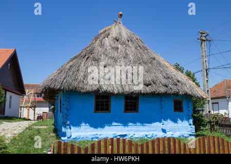 Walking tour through the romanian countryside, mountains, villages, waters. Holidays in carpathian nature. Stock Photo