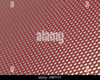 Red Wire Mesh Background Stock Photo