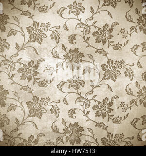 excellent seamless floral background Stock Photo