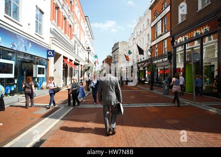 Ireland, Dublin, grafton street Stock Photo