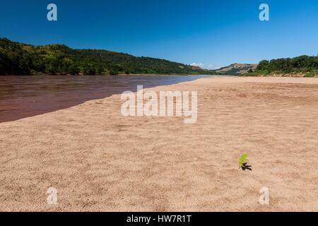 Madagascar, Menabe region Bemaraha massif, the river Tsiribihina Stock Photo