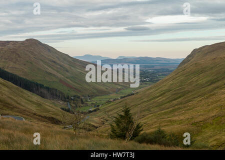 Glengesh Pass in Country Donegal, Ireland. Stock Photo