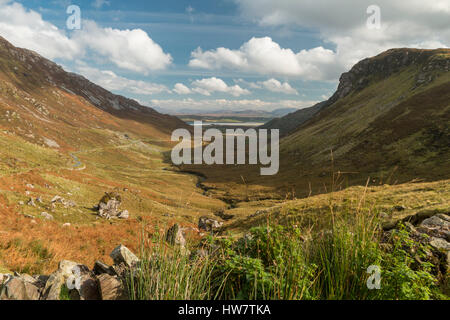 Owenee Pass near Ardara, Ireland. Stock Photo