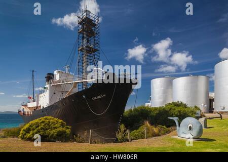 Australia, Western Australia, The Southwest, Albany, Whale World, former Whaling Station, Cheynes IV whalechaser ship Stock Photo
