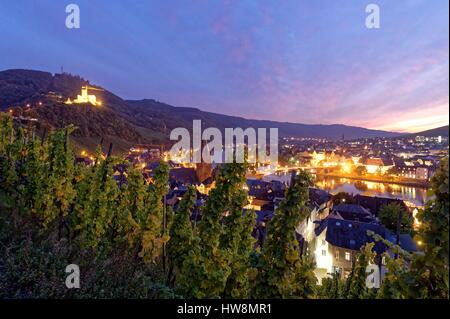 Germany, Rhineland Palatinate (Rheinland Pfalz), Mosel river, Bernkastel Kues Stock Photo