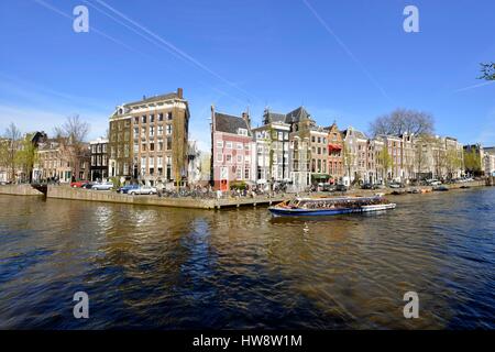 Netherlands, Nothern Holand, Amsterdam, 17th century canal ring area ...