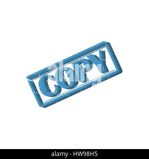 Rectangular stamp copy, seal design, isolated on white background, vector illustration. Stock Vector