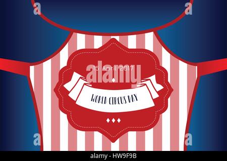 Circus show poster template Stock Vector