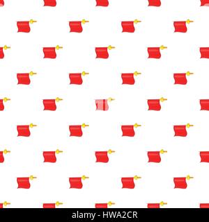 Fabric matador pattern, cartoon style Stock Vector