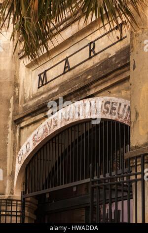 United States, South Carolina, Charleston, Old Slave Mart Museum, building originally used as slave market Stock Photo