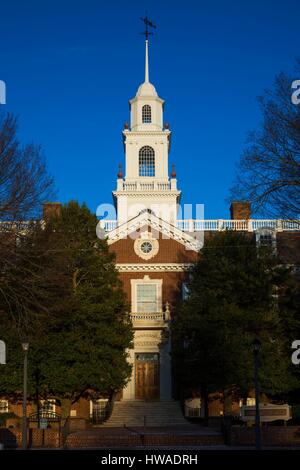 United States, Delaware, Dover, Legislative Hall, Delaware State House Stock Photo