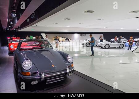 Germany, Baden-Wurttemburg, Stuttgart-Zuffenhausen, Porsche Car Museum, Porsche 911 Stock Photo