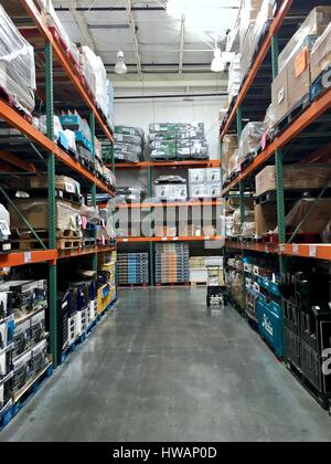 Costco wholesale warehouse Stock Photo