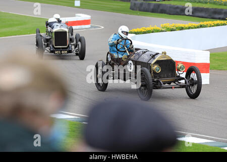 Chichester, Sussex, UK. 19th Mar, 2017. 1911 SCAT Type C Racer Targa Floria - The S.F. Edge Tropy. The Goodwood Members' Meeting is a packed weekend of motor racing founded by Lord March, which aims to recreate the atmosphere and camaraderie of the original BARC Members' Meetings held at Goodwood throughout the Fifties and Sixties until the circuit closed for racing in 1966. Credit: Oliver Dixon/Alamy Live News Stock Photo