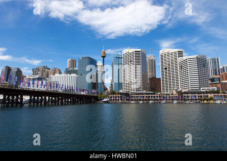 Darling Harbour, Sydney, Australia Stock Photo