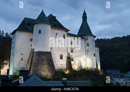 Castle of Clervaux in Luxembourg. Stock Photo