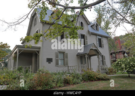 The Harriet Beecher Stowe Center (Harriet Beecher Stowe House) in Hartford, Connecticut Stock Photo