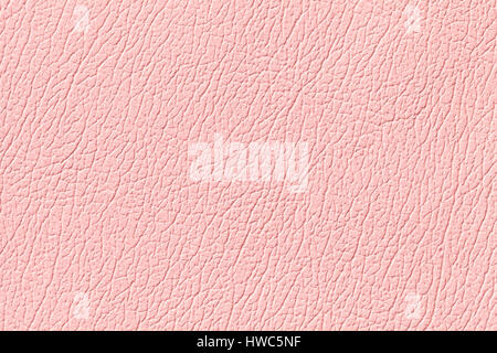 Light pink leather texture background with pattern, closeup. Stock Photo