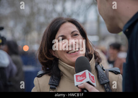 Paris : Sandrine Mazetier French politician Stock Photo