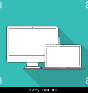 Technology Digital Device Icon Vector Concept Stock Vector