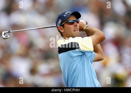 CHARL SCHWARTZEL SOUTH AFRICA THE OPEN ROYAL LIVERPOOL HOYLAKE ENGLAND 22 July 2006 Stock Photo