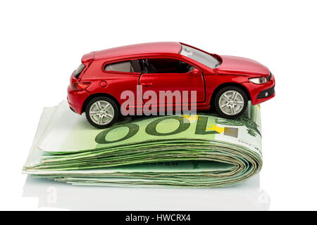 Vehicle costs, KFZ-Kosten Stock Photo