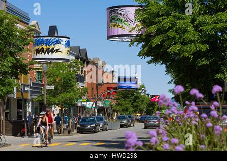 Avenue cartier quebec city hi res stock photography and images Alamy