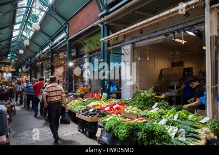 Greece, Central Macedonia Region, Thessaloniki, Modiano Market, interior Greece, Central Macedonia Region, Thessaloniki, Modiano Market, interior
