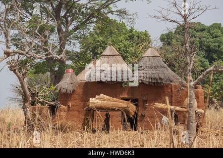 Togo, northern region, clay houses Tamberma the tatas listed as World ...