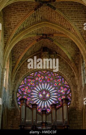 France, Herault, Clermont l'Herault, the St Paul church Stock Photo