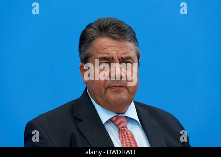 Berlin, Germany, Sigmar Gabriel - Federal Minister of Economics and Energy Stock Photo